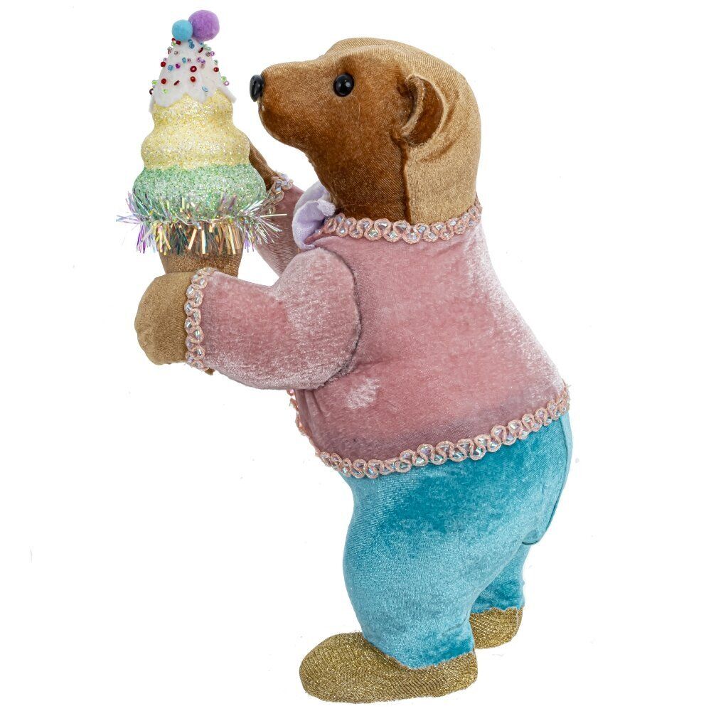 GAEM Украшение новогоднее "Медвежонок", L12 W17 H30 см, 2в.