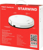 Робот-пылесос StarWind SRV3955, 18Вт, белый/белый