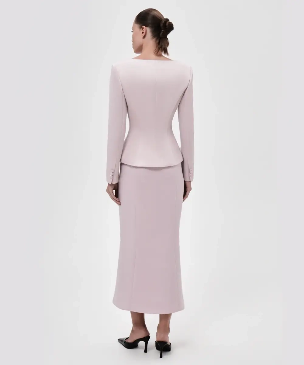 Molly midi, юбка миди из черного кружева