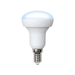 LED-R50-7W-6500K-E14-FR-NR Лампа светодиодная. Форма Рефлектор. матовая. Серия Norma. Дневной белый свет 6500K. Картон. ТМ Volpe
