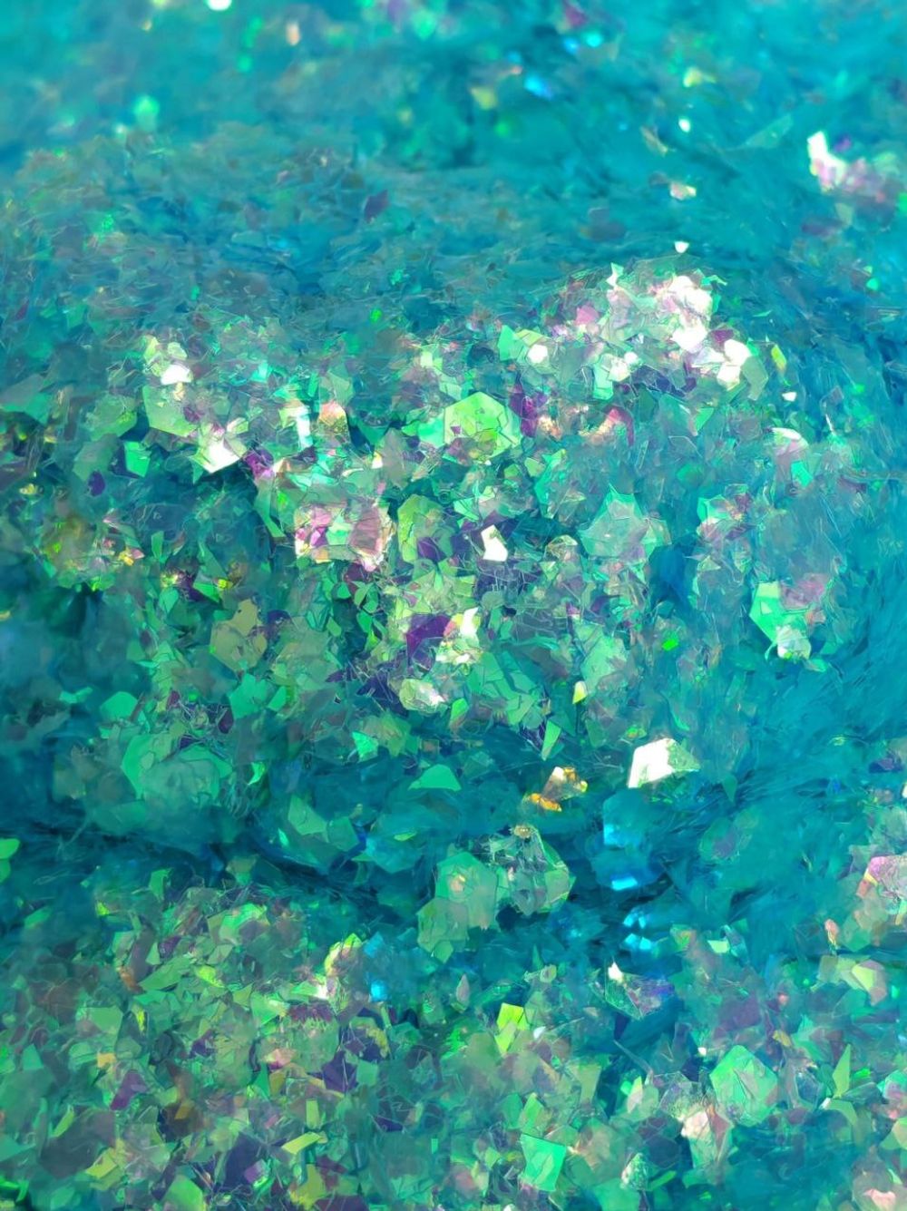 Хлопья - слюда 88710 Небесный хрусталь - для литья изделий и творчества