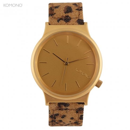 ЧАСЫ KOMONO WIZARD PRINT SERIES (LEOPARD)