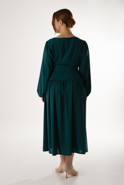 Платье женское 4346ЛП, Изумрудный #284Из054346ЛП