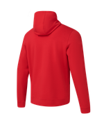 Флисовое худи на молнии ESSENTIAL Cotton Fleece FZ Hoodie, красный