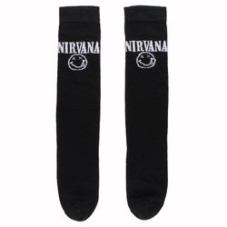 Гольфы Nirvana черные (008) OVERSIZE