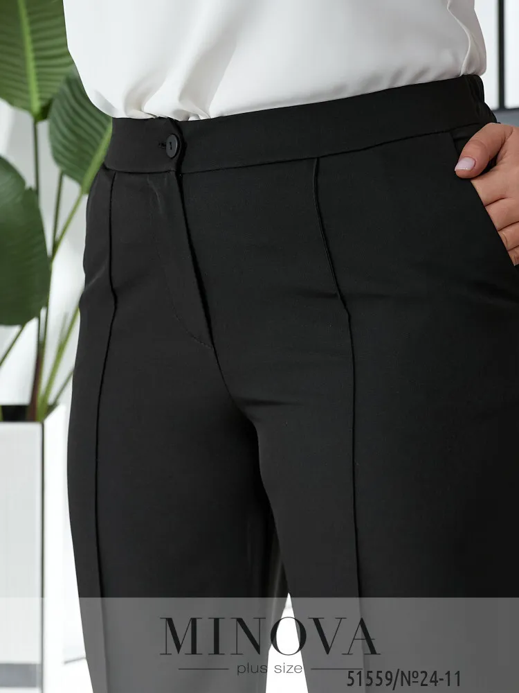 Брюки 24-11-черный Minova