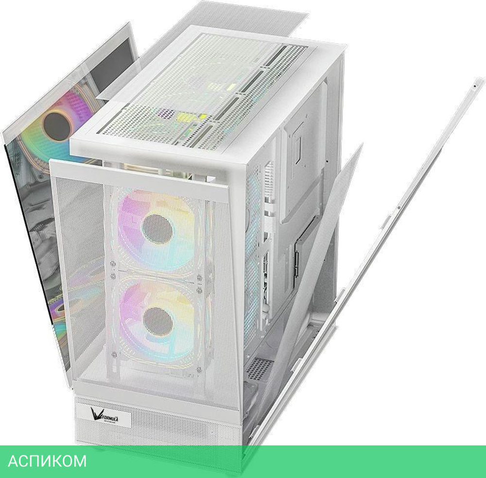Корпус Formula V Line Crystal Z8 COSMIC белый без БП