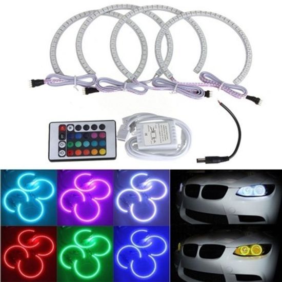 Ангельские глазки RGB LED БМВ E46