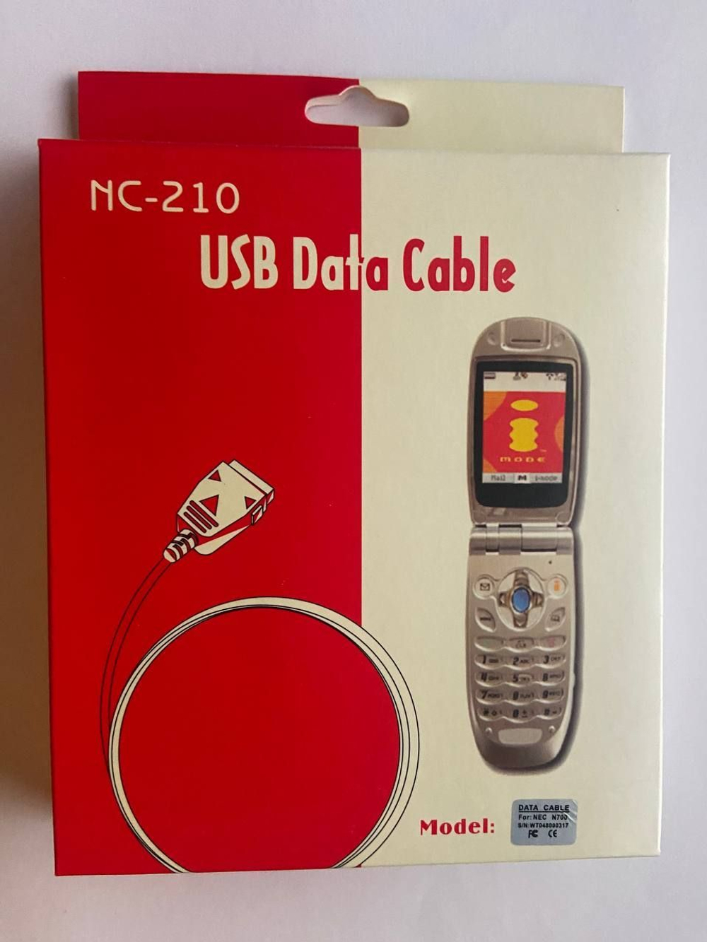 ДАТА КАБЕЛЬ USB data cable NEC N700 + CD