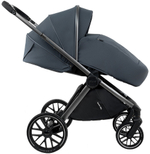 Детская коляска Pituso Mayla Plus 3 в 1 с автокреслом Baesa Black Graphite