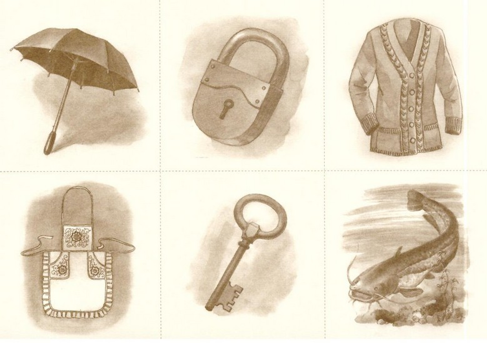 Лото с картинками для детей 4 лет