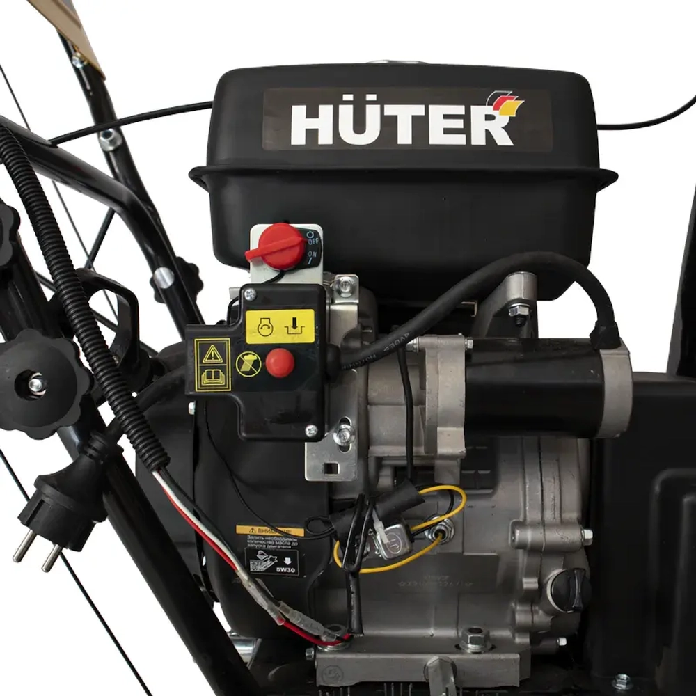 HUTER SGC 8000 снегоуборщик бензиновый 11 л.с. ковш 70 см, выброс 15 м, 6 вперед/2 назад 70/7/18