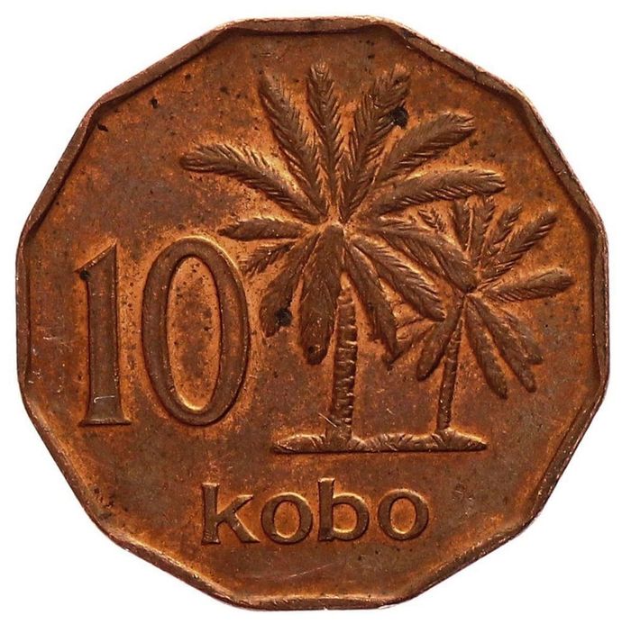 10 кобо 1991 Нигерия