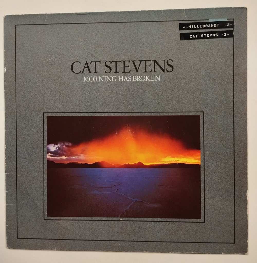 Винтажная виниловая пластинка LP Cat Stevens Morning Has Broken (Germany 1981)