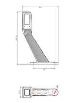 Фонарь габаритный Fristom FT-145 P LED правый