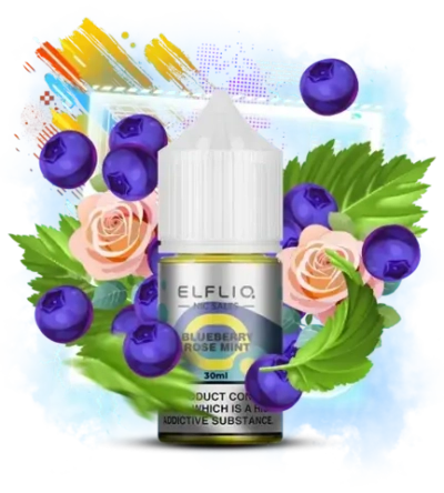 ElfLiq - Blueberry Rose Mint (5% nic, 30ml)