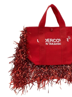 UNDERCOVER СУМКА КОМБИНИРОВАННАЯ КРАСНАЯ