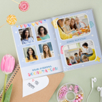 PSD-Шаблон фотокниги "Детство"