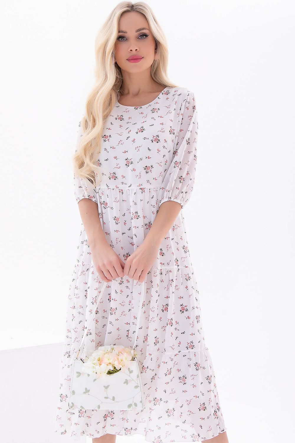 Платье "Виталина" (цветы) П6098 LT Collection