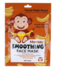 Maska \ Маска \ Mask    Smoothing sheet mask Funny Animal Mask MONKEY