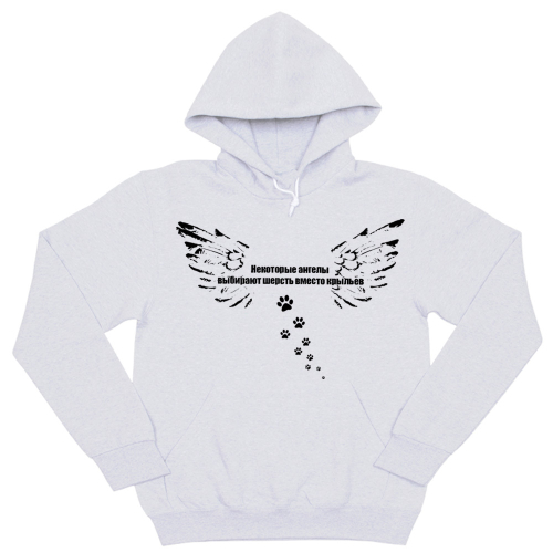 Толстовка "Ангелы выбирают шерсть"