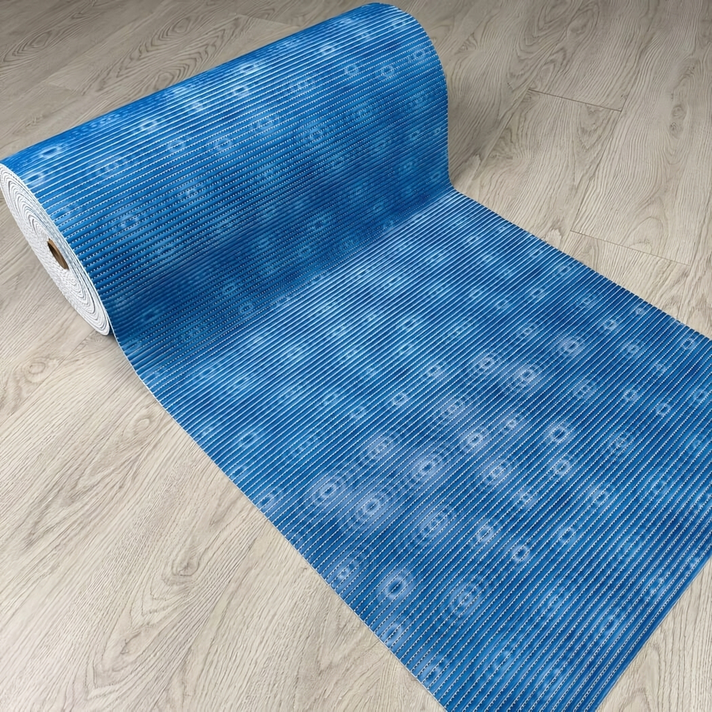 Коврик мерный AQUA STEP CLASSIC 1,5*15м толщина 4,4мм, M11101 BLUE