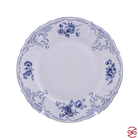 Блюдо круглое Bernadotte Синие розы 32 см