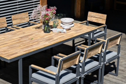 Обеденный стул из алюминия TOPA