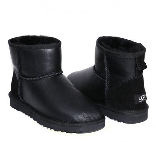 Ugg Men'S Classic Mini Metallic Black