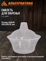 Емкость для варенья Альтернатива 0,2л М919