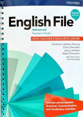 English File (4th edition): Advanced ! книга для учителя ! (Teacher's Guide with Teacher's Resource Centre)