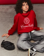 Свитшот Live Loud красный