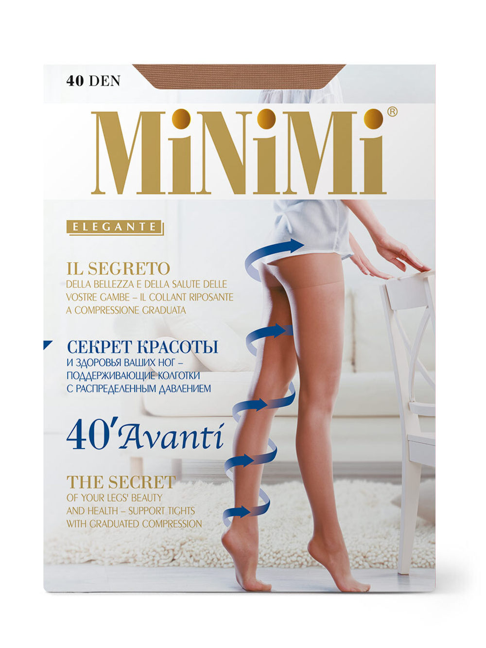 MiNiMi Elegante Avanti 40 (утяжка по ноге)