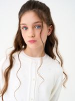 Кардиган для девочки AT1383 белый