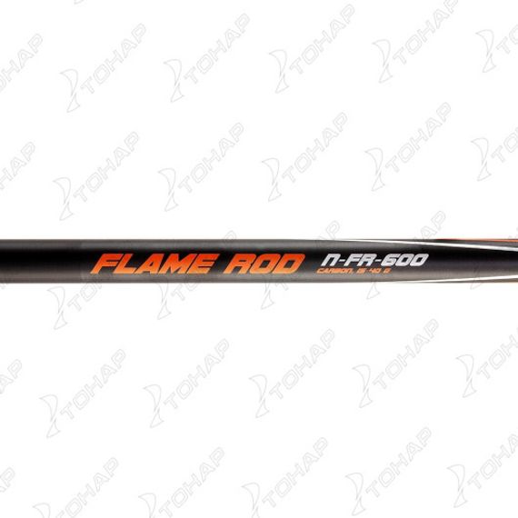 Удилище маховое FLAME ROD carbon, 6m, 15-40g (N-FR-600) Nisus