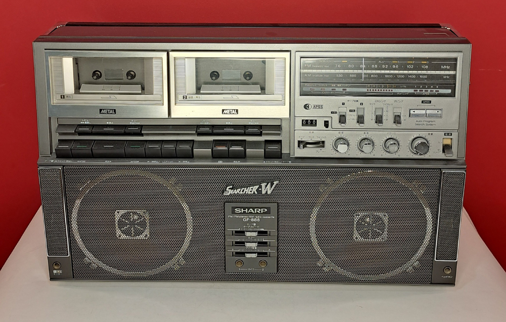 Sharp GF 888 двухкассетная магнитола