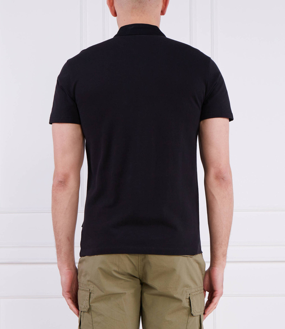 Поло EALIS Napapijri - черный(NP0A4H8B)