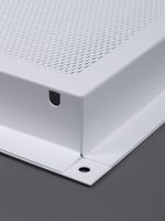 Решетка вентиляционная для камина 200х200 Белый