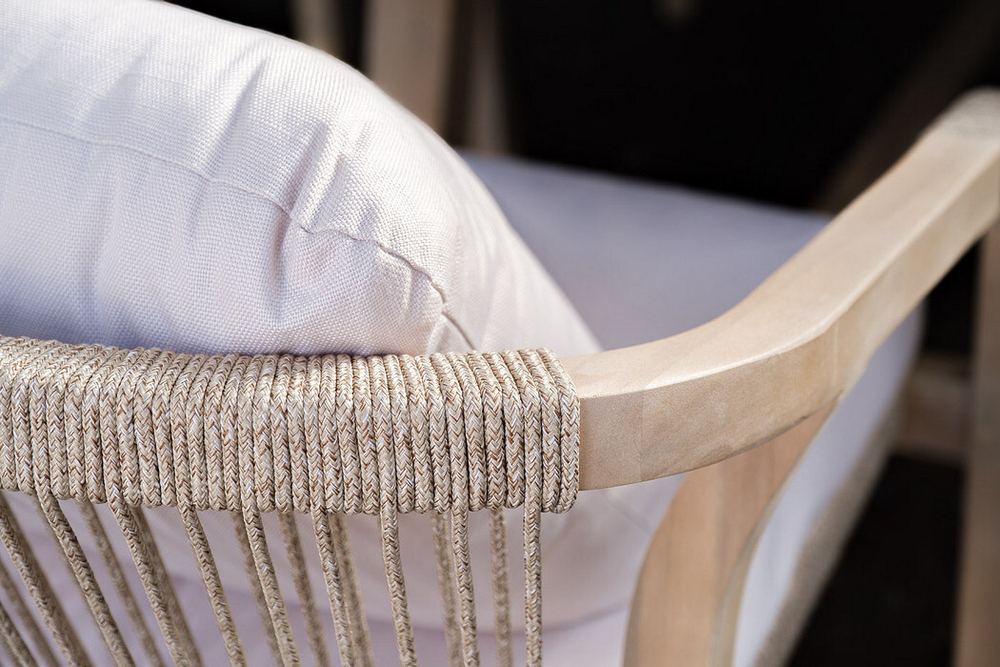 Обеденная группа из акации RIMINI L со столом 230 см