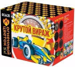 Фейерверк Крутой вираж (36 залпов) ОС6420