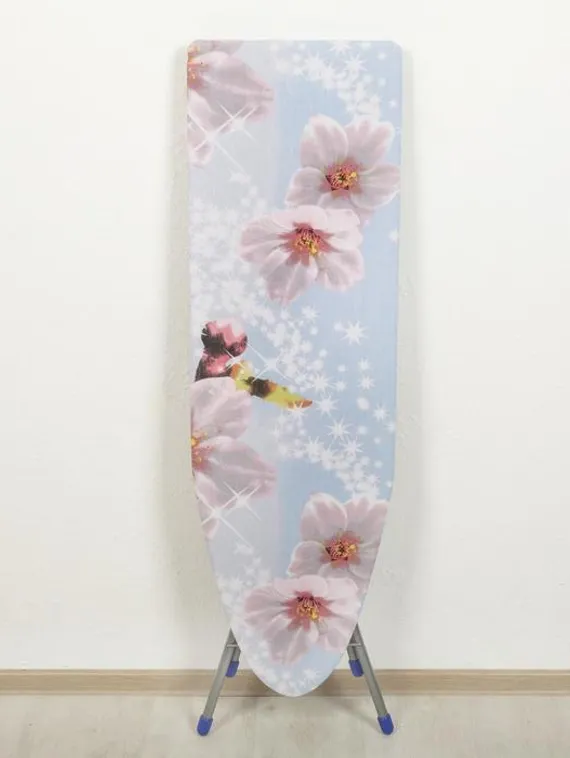 Доска гладильная Nika «Белль-Юниор 1», 112×34,5 см, два положения высоты 70, 80 см, МИКС