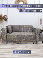 Покрывало на кровать, покрывало 2 спальное, гобелен с размерами: 200x210 см