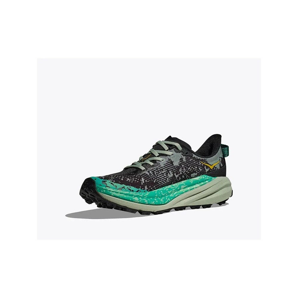 Кроссовки женские HOKA W SPEEDGOAT 6 Black / Aloe Vera