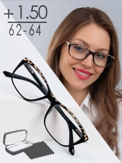 Очки корригирующие /женские/+1,50/РЦ 62-64