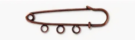 "Zlatka" Булавка для подвесок, 5 см, под медь