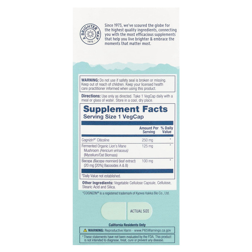 Solaray, SharpMind ™ Focus, 30 растительных капсул