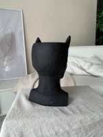 Кашпо Кошка Гипсовая голова Ваза скульптура горшок