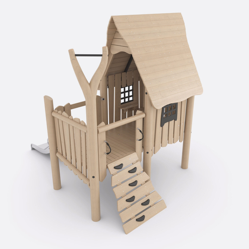 Домик с горкой из робинии