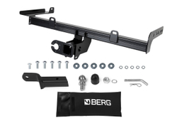 Фаркоп под квадрат c электрикой Smart для Lada Granta Cross (Лада Гранта Кросс) универсал 2018-н.в., шар E, 900/75 кг, F.6017.007