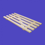 Решетка напольная деревянная 68*30см